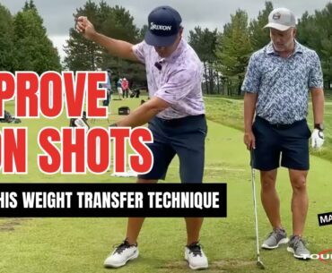 Perfect Your Swing with Proper Weight Shift | Martin Chuck | Tour Striker Golf