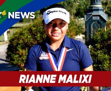 Rianne Malixi dominates way to U.S. Junior Girls championship | TFC News California, USA