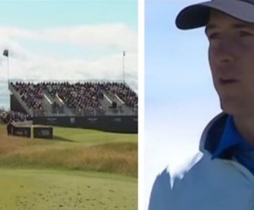 Jordan Spieth began to rage at caddie in awkward Scottish Open moment before being humbled