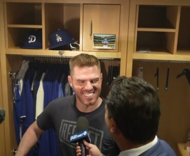 Dodgers postgame: Freddie Freeman agreed with Will Smith intentional walk, but happy for opportunity