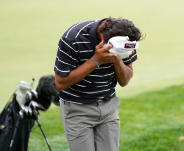 Golf Fans Saddened By 'Rough' Photo Of Charlie Woods After Round #gc6l5f