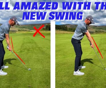 MIND STILL BLOWN New Golf Swing produces PERFECTLY STRAIGHT SHOTS