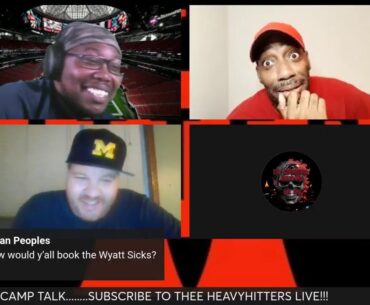 THEE HEAVY HITTERS LIVE!! Around the NFL Training Camp Talk