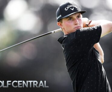 Blades Brown 'is going to be a star' after historic week | Golf Central | Golf Channel