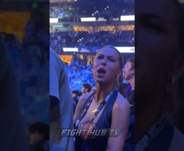 Hawk Tuah girl reacts to Jake Paul TKO over Mike Perry!