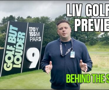 LIV Golf UK Preview at JCB Golf and Country Club [BTS]