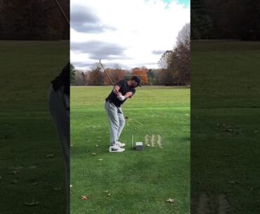 Pro Golf Swing With No Wasted Movement  #golf