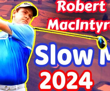 Robert MacIntyre | Slow Motion | Golf Swing  | Genesis Scottish Open 2024