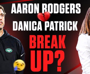 Why did Danica Patrick break up with Aaron Rodgers? 💔 #danicapatrick #aaronrodgers