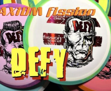 Special Edition Axiom Fission DEFY (11/5/-1.5/3) Disc Golf Driver