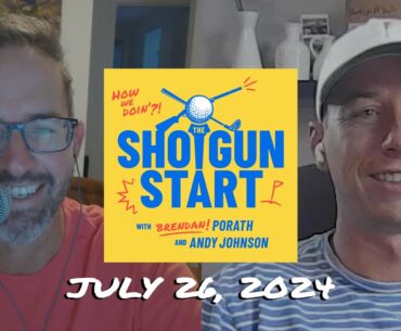 State Open comparisons and lots of Golf Advice with Vince India | The Shotgun Start