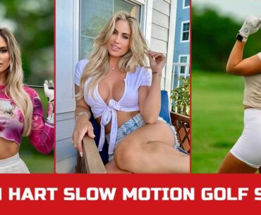 Golf Girl Karin Hart Hot Slow Motion Golf Swing