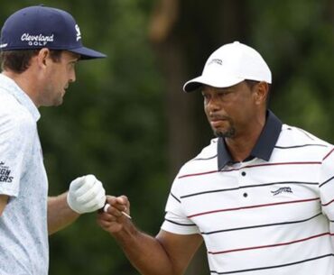 Keegan Bradley meets 'the guys' to sort Ryder Cup after stopping Tiger Woods at The Open