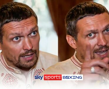 Usyk reacts to Tyson Fury saying their fight was 'TOO EASY' 😳