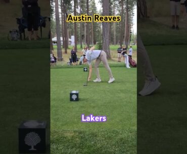 Austin Reaves Los Angeles Lakers playing golf w Matt Ryan & Josh Allen NFL ⛳️ 🏀 🏈