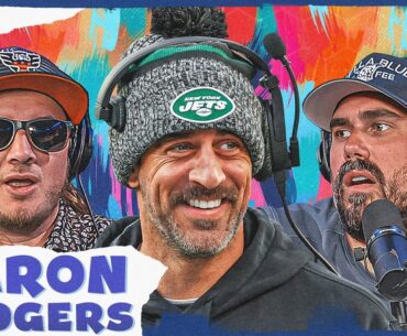 AARON RODGERS STILL OWNS THE BEARS + HIS TRIP TO EGYPT, RUNNING FOR VP & MORE