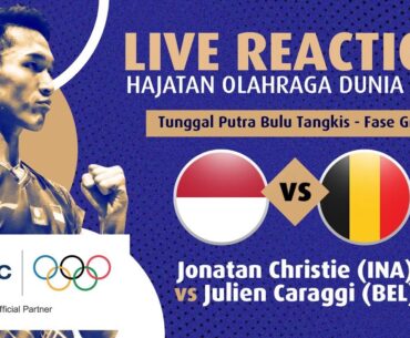 🔴JONATAN CHRISTIE VS JULIEN CARAGGI - OLIMPIADE PARIS 2024 - LIVE REACTION