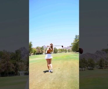 Claire He #golf #golfer #golfing #golfswing #shorts