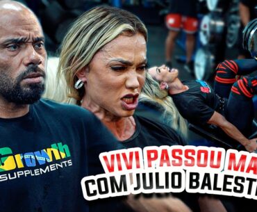 VIVI WINKLER NO LIMITE COM JULIO BALESTRIN NA ÁREA 51