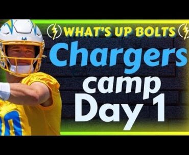 Recapping Day 1 of Chargers camp: Harbaugh first day of camp 'like being born'