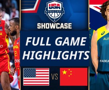 SPAIN vs Australia [ Full Game ] Today Olympic Paris 2024 | USAB SHOWCASE