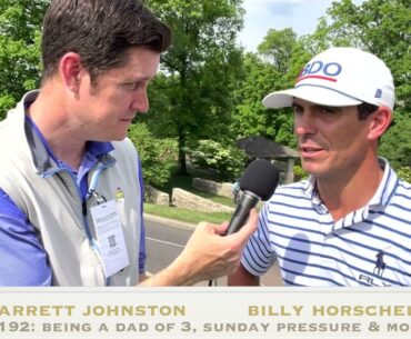 Billy Horschel on managing Sunday emotions