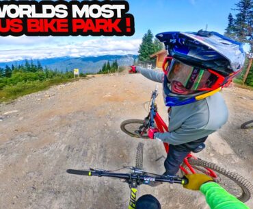 RIDING WHISTLER BIKE PARK WITH MATT JONES!