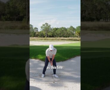 Line it up and splash it out with Rory McIlroy's Easy "T" Bunker Setup Drill. #TaylorMade #shorts