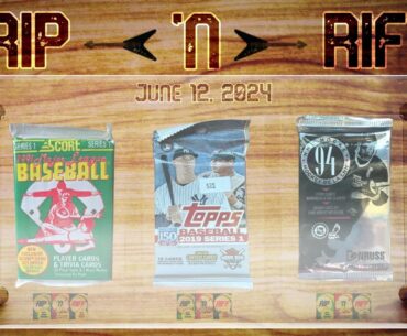 Opening Packs of 2019 Topps Series 1 & 1991 Score ⚾ | Rip ‘N Riff