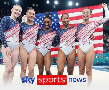 Simone Biles leads Team USA to team gymnastics gold