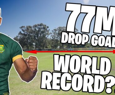 Can South Africa's Manie Libbok break a world record?! | Ultimate Rugby Challenge