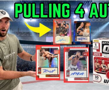 LOADED WITH AUTOS!!! 2023 DONRUSS OPTIC UFC MMA