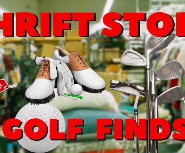 INCREDIBLE Thrift Store Golf Finds! Did I miss Anything Good?!