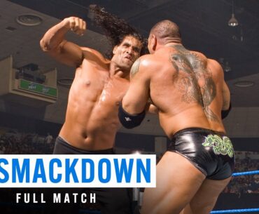 FULL MATCH — Batista & Kane vs. The Great Khali & MVP: SmackDown, Feb. 29, 2008