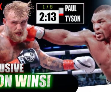 Mike Tyson VS Jake Paul | Full Highlights 2024| Breakdown | Netflix Special EXCLUSIVE"TYSON WINS!"CN