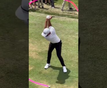 Power Hitter Dustin Johnson Amazing Swing Motion & Slow Motion 2024