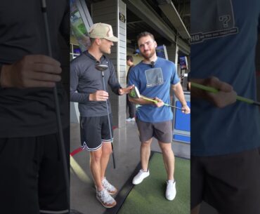 This topgolf club is impossible to mishit #golf #topgolf