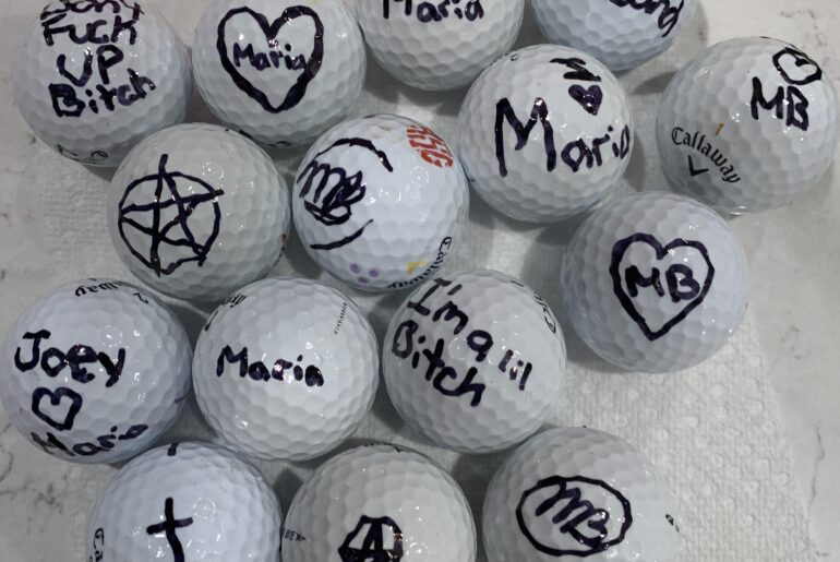 My Wife picked me up some balls before my round tomorrow..