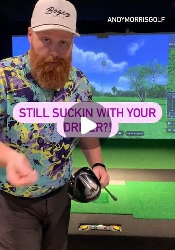 Driver yips fixed w/ Andy Morris PGA on Instagram