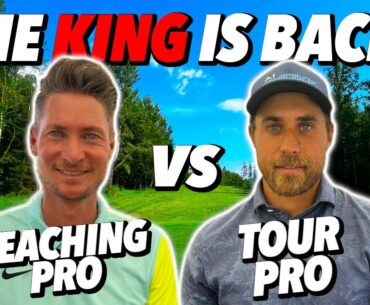 THE MATCH - das gibt es NICHT!!! 😳 TEACHING PRO vs TOUR PRO 🏌️⛳️