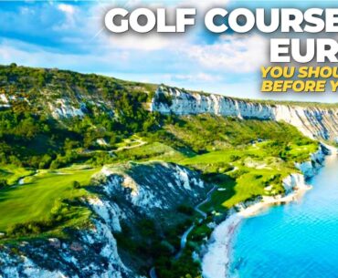 Top 10 Best Golf Courses in The Europe | Bucket List Golf Trip