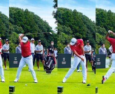 Hideki Matsuyama 松山英樹 プロゴルファー DRIVER SHOT SLOW MOTION !!!