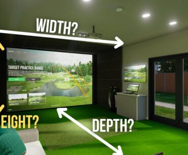 What Size Should a Golf Simulator Room Be?