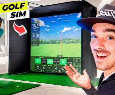 EASY WAY to Build a Dream Home Golf Simulator on a BUDGET