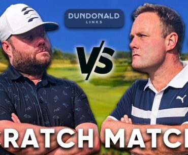 I Should Have Just KEPT MY MOUTH SHUT !! 🤦🏼‍♂️| Tubes v BIG Ange Scratch Match | Dundonald Links 😍