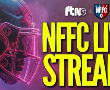 LIVE High Stakes Fantasy Football Draft | NFFC $350 Rotowire Online Championship