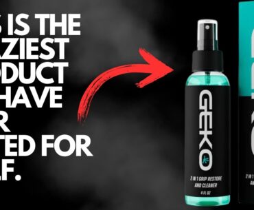 THE CRAZIEST GOLF PRODUCT WE HAVE REVIEWED..... GEKO CLEANER