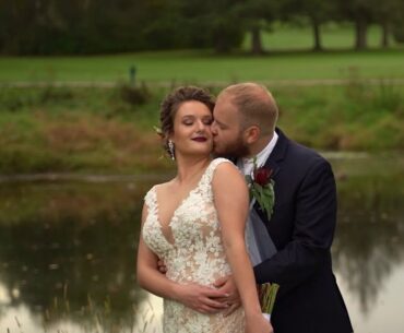 Spectacular Fall Wedding at a Golf Course in Wisconsin!