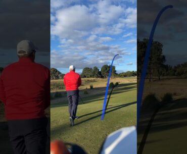 Clifford Stuart and Dustin Johnson at Grange Golf Club #golf #golfswing #golfer #shorts