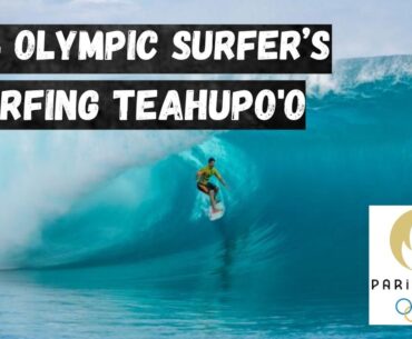 2024 Olympic Surfers Surfing Teahupo'o